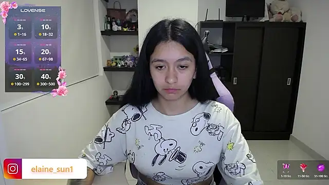 elaine_sun1 Adlı Modelin Canlı XXX Sohbeti