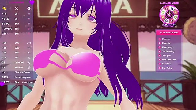 AkiraVixent Adlı Modelin Web Kamerası Şovu