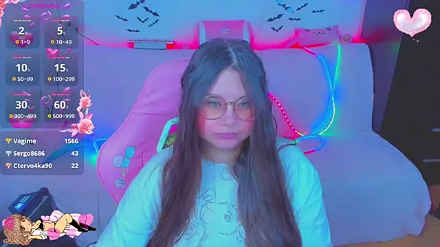 Show modela Lolisuccub na web-kameri