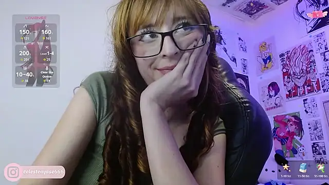 CelesteAyase élő XXX-chatje
