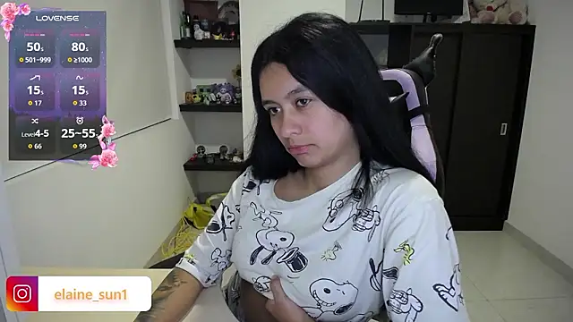 elaine_sun1 élő XXX-chatje