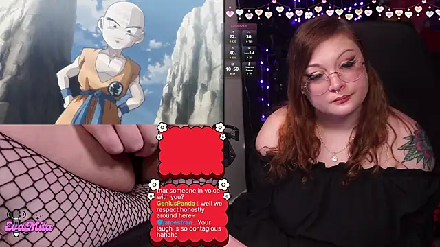 Chat +18 de evamila ao vivo