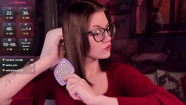 Chat +18 de CathyAdams ao vivo