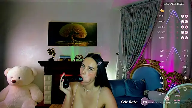 Black-Mamba- Show in webcam