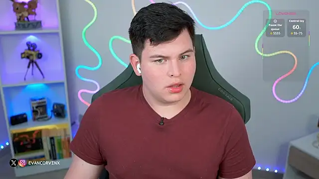 Show webcam de EvanCorvinx