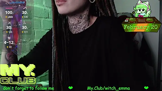 Witch_Emma: онлайн-секс-чат