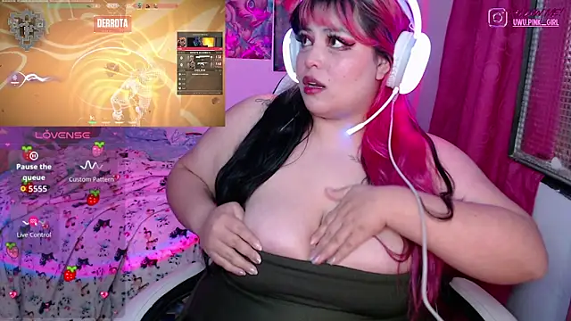 دردشة Pinky-Flower الجنسية المباشرة