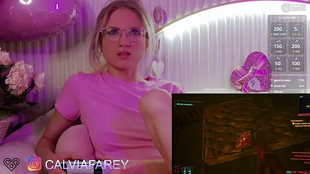 XXX chat uživo modela calviafarey