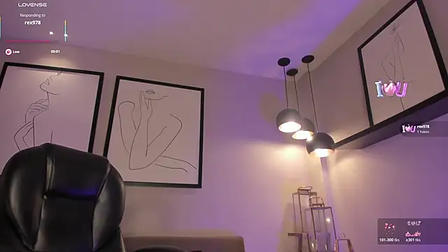 Chat +18 de EveBensonX ao vivo