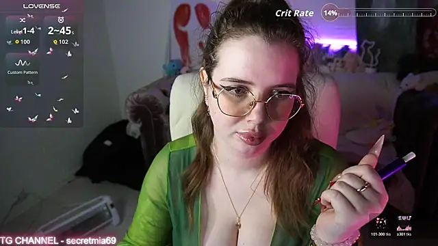 SugarMuse Show in webcam