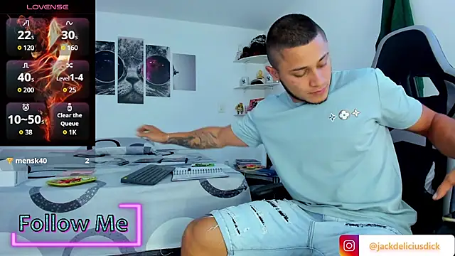 Chat XXX ao vivo de jackdeliciusdick