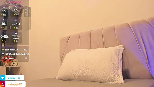 Melany__08 Adlı Modelin Canlı XXX Sohbeti