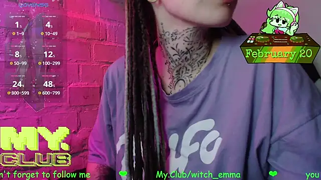 Chatroom XXX en direct de Witch_Emma