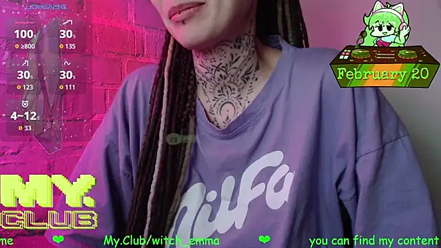 Witch_Emma Adlı Modelin Canlı XXX Sohbeti