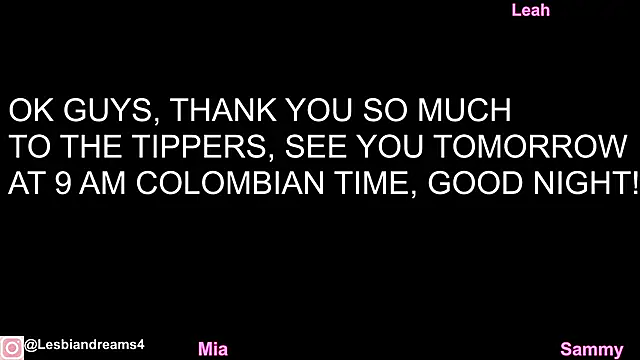 Lesbiandreams' Webcam Show