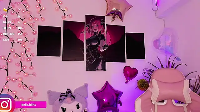 Živý XXX chat Bellabillss