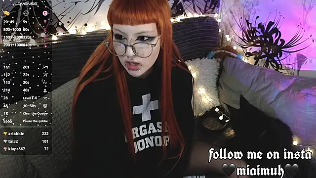 Show webcam de mia__yui