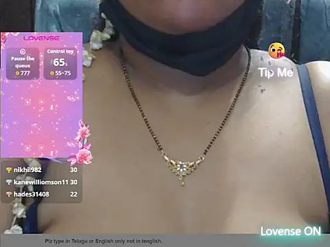 Nisha-telugu Show Webcam