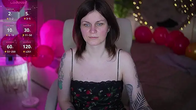 Show modela TinaMelt na web-kameri