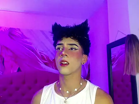 BlakeNoir_: διαδικτυακό σόου στην κάμερα