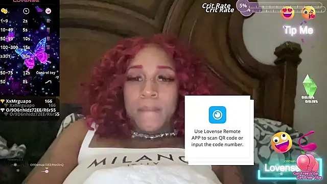 Creamesensation Show in webcam