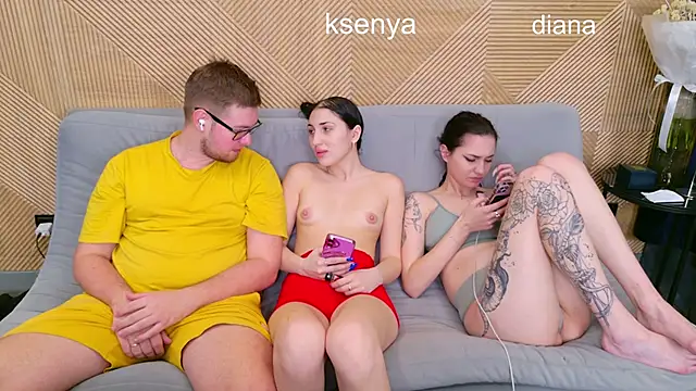 Show de Ksenny na webcam