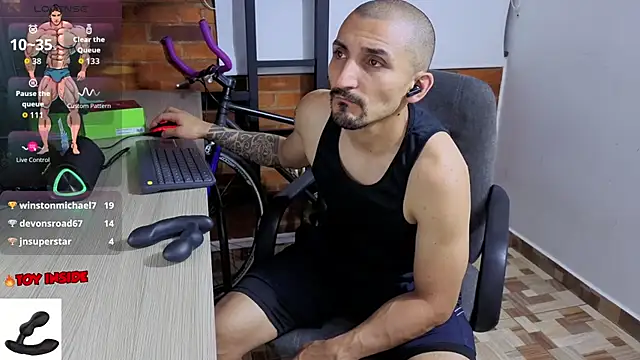 Marck_Muscle 웹캠 쇼