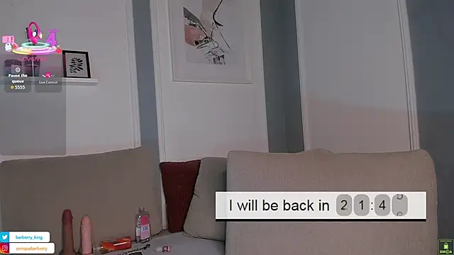 EnriqueBarberry Adlı Modelin Web Kamerası Şovu