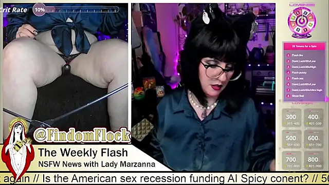 Pertunjukan Kamera Web LadyMarzanna