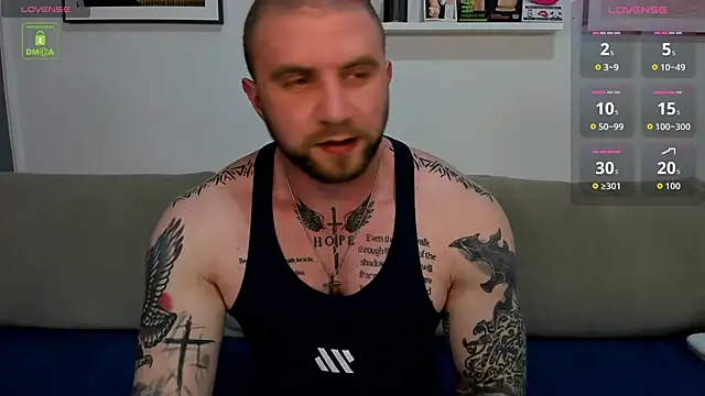 Show modela Gerard_Finbar na web-kameri