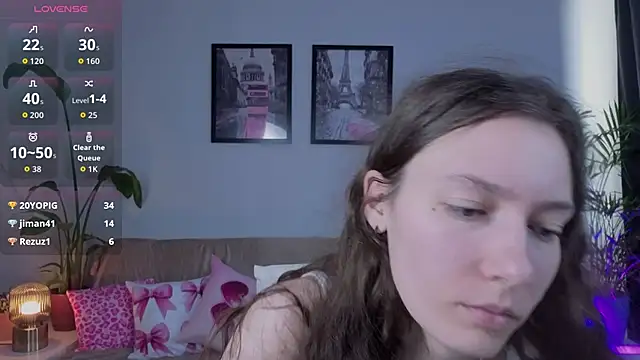 Show de VioletaBloom na webcam