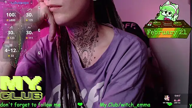 Witch_Emma 라이브 XXX 채팅