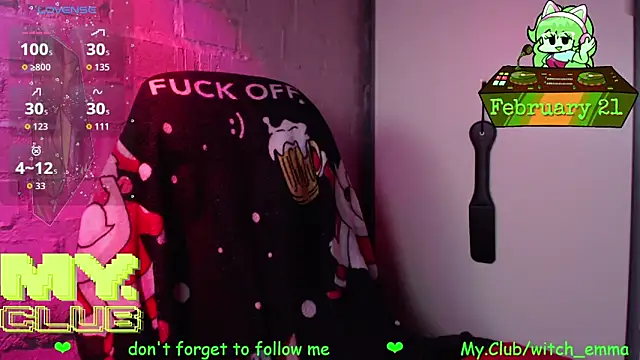 Chatroom XXX en direct de Witch_Emma