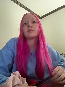 pinkhairfun16: διαδικτυακό σόου στην κάμερα
