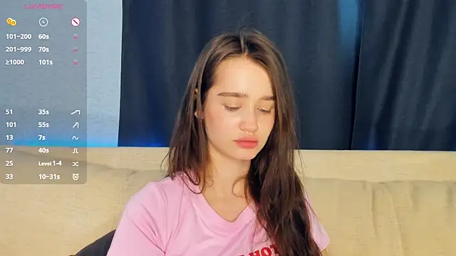 lovelyalivia élő XXX-chatje