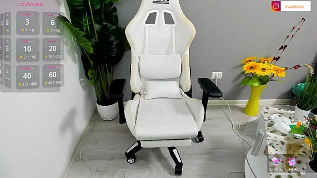 Chat +18 de EveEvian ao vivo