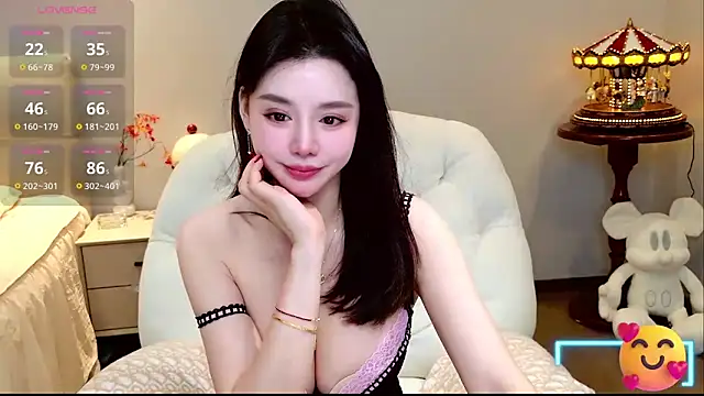 Show modela anni_520 na web-kameri