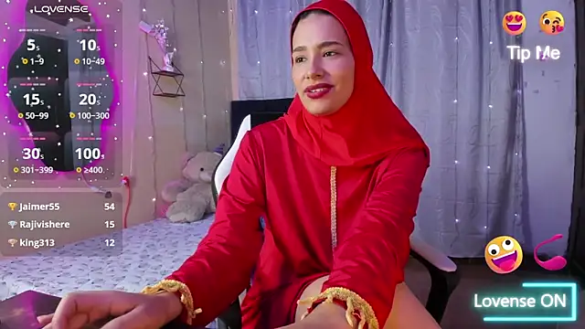 ShanaJamil élő XXX-chatje