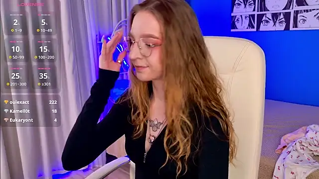 VioletShine Live XXX-chat