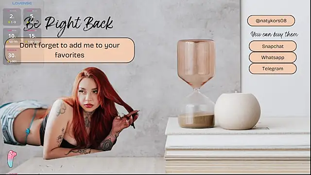 XXX chat uživo modela natyk_m