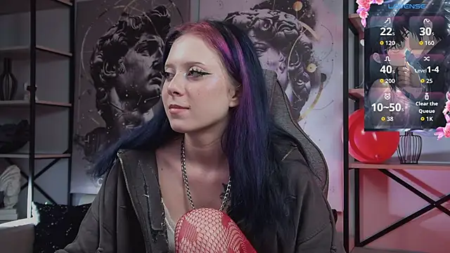 SakuraBliss élő XXX-chatje