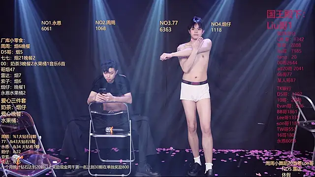 Show modela BTS-007 na web-kameri