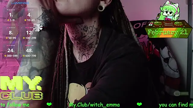 Chatroom XXX en direct de Witch_Emma