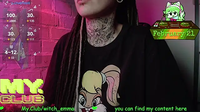 Chatroom XXX en direct de Witch_Emma