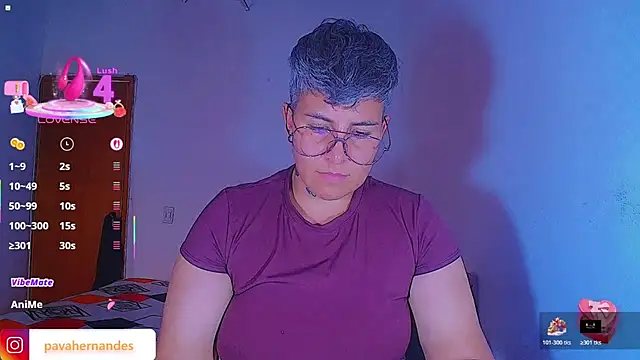 Yessi_rousse élő XXX-chatje