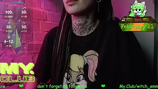 แชท XXX สดของ Witch_Emma