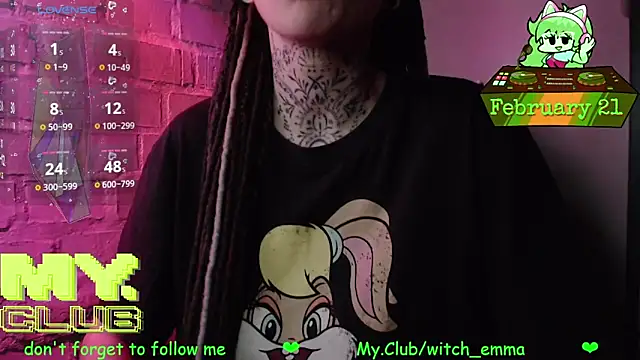 XXX chat uživo modela Witch_Emma