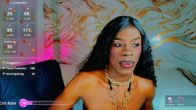 Živý XXX chat EbonyHansNight