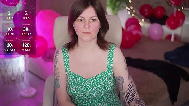 TinaMelt Adlı Modelin Web Kamerası Şovu