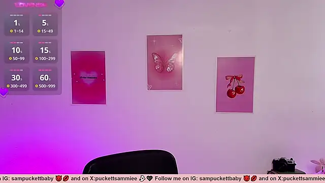 Sampuckettbaby live XXX chat